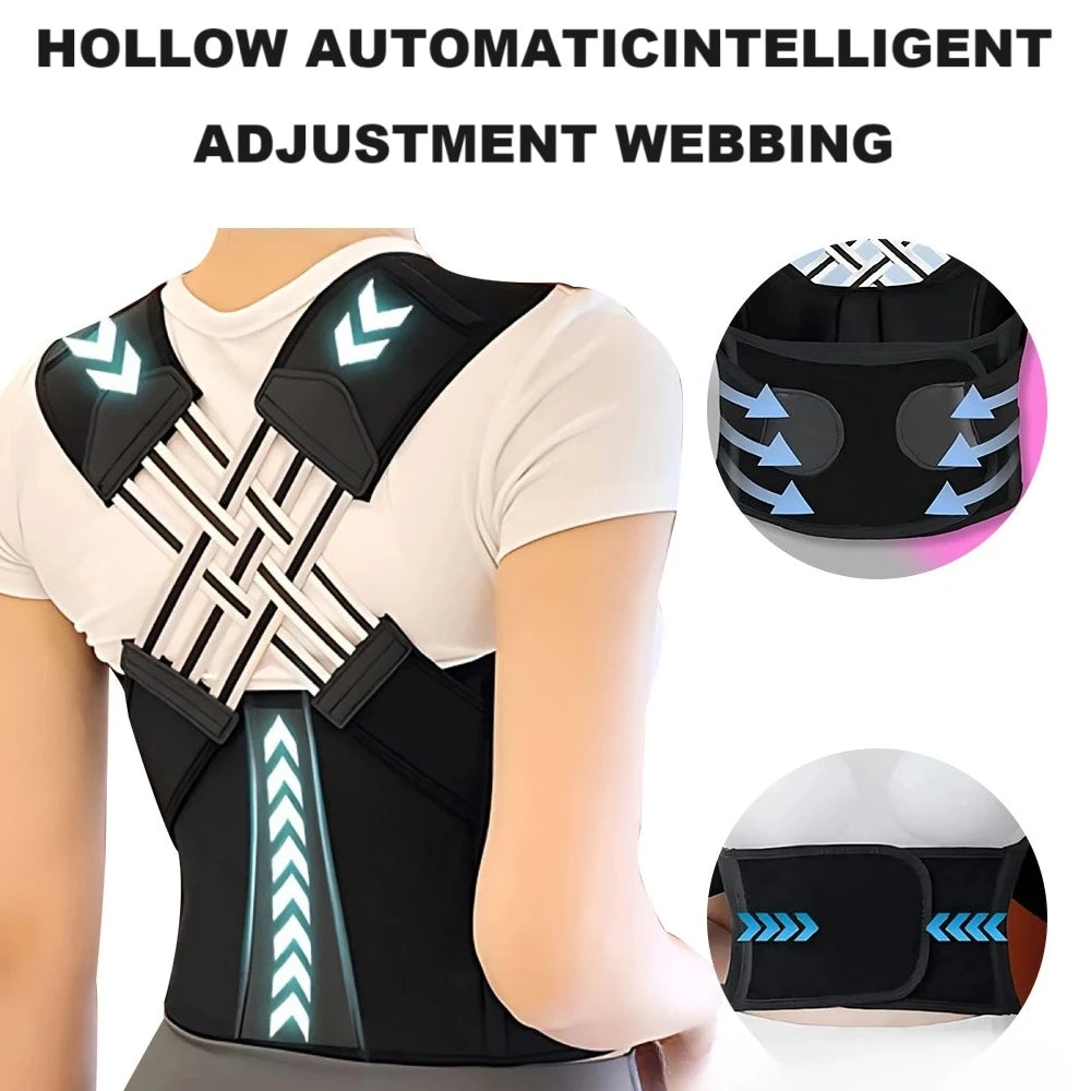 New Adult Posture Corrector Belt Breathable Back Correction Strap for Women Men Back Support Sitting Position Correction Tool
