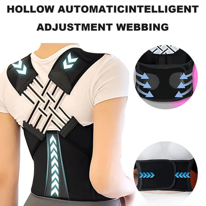 New Adult Posture Corrector Belt Breathable Back Correction Strap for Women Men Back Support Sitting Position Correction Tool